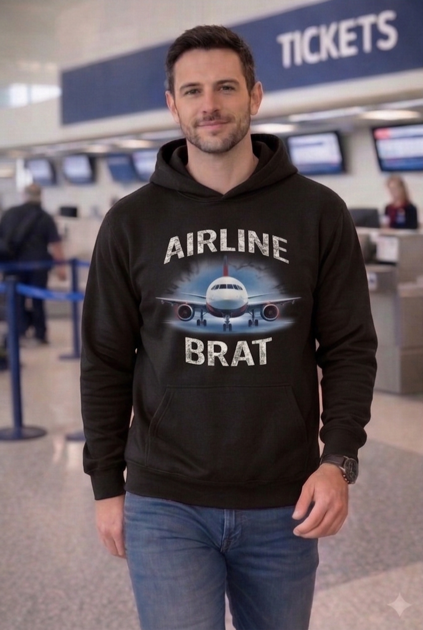 Airline Brat Hoodie - Image 3