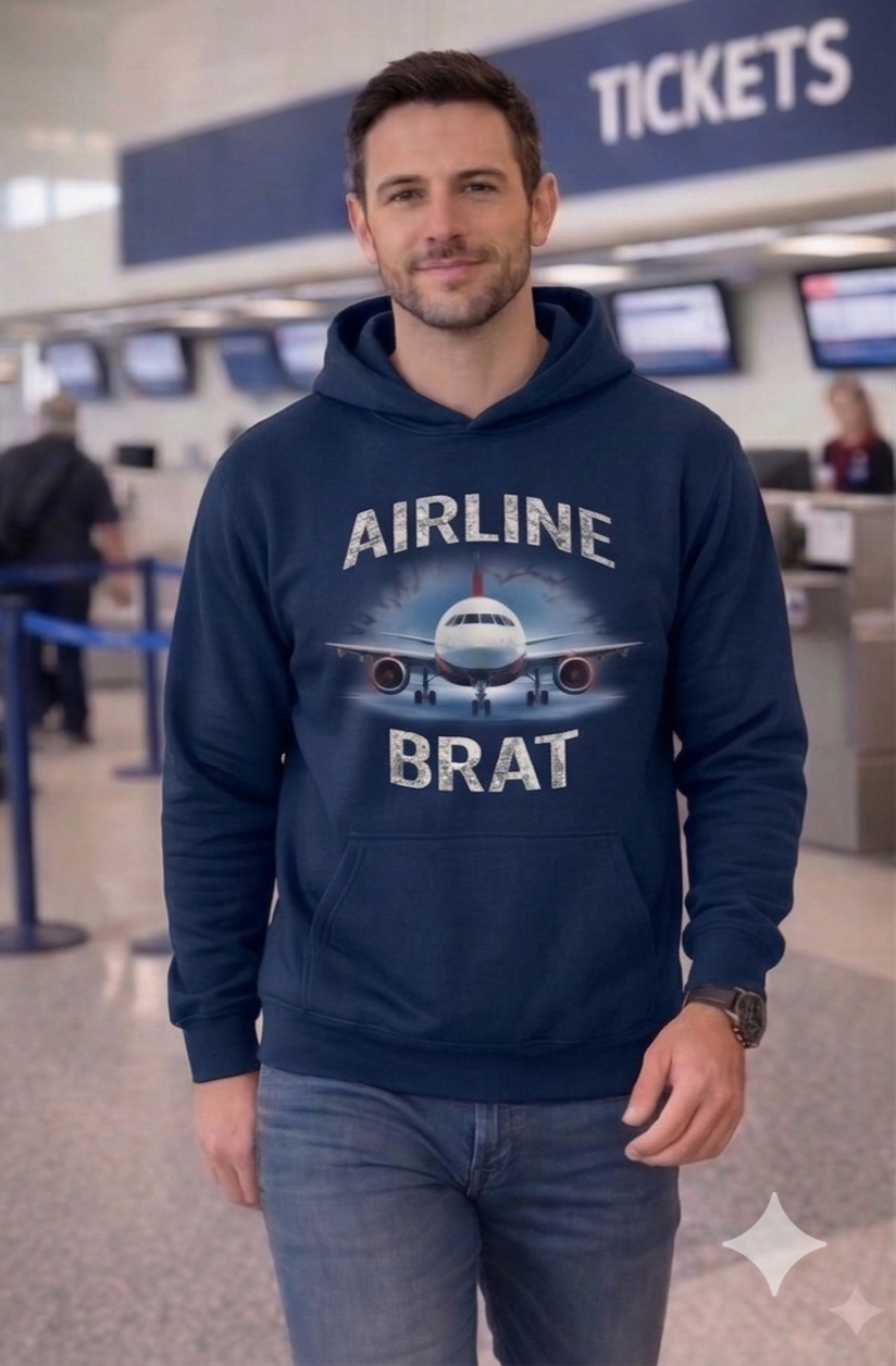 Airline Brat Hoodie - Image 2