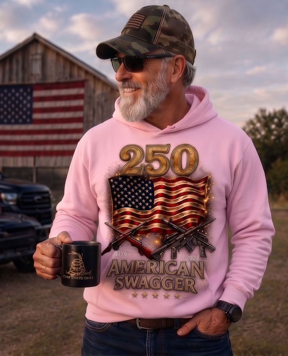 The 250-Year Journey Flag Hoodie (1776 – 2026) - Image 6