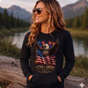 250 Eagle Flag Hoodie