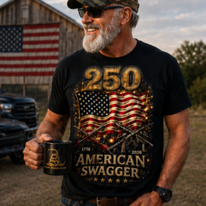 250-Year Journey Flag Tee  (1776 – 2026)